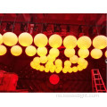25cm DMX Lifting LED -ball for scenebelysning